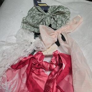 Set of 4 Bow Hair Accessories